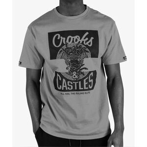 Crooks & Castles Bright Green Mad Klepto Short Sleeve Shirt